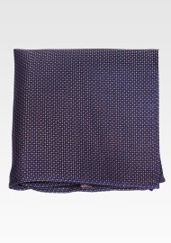 Autumn Tartan Pocket Square in Pure Silk