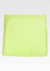 Woodgrain Textured Pocket Square in Bright Lime
