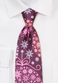 Christmas Ornament Print Kids Tie