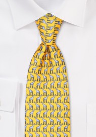 Giraffe Print Kids Tie
