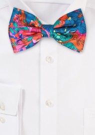 Colorful Art Print Bowtie