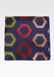 Geometric Designer Pocket Square