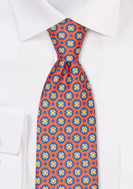 Geometric Designer Tie for Kids