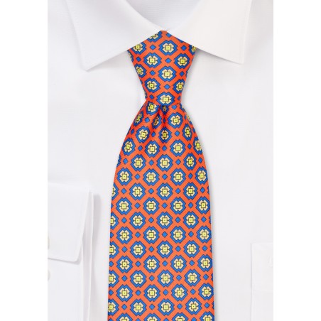 Geometric Designer Tie for Kids
