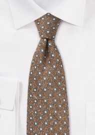 Hazel Hued Wool Tie