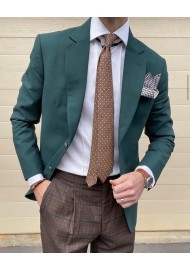Hazel Hued Wool Tie