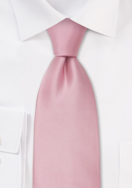 Light Pink Silk Necktie