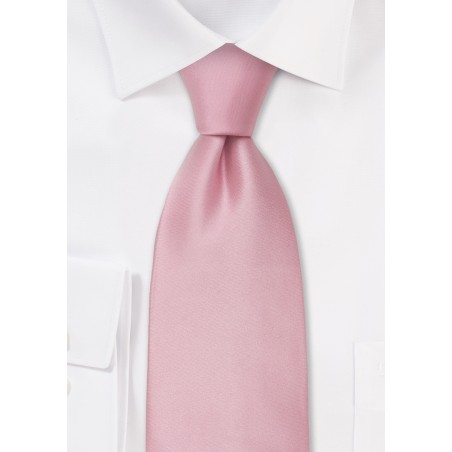 Light Pink Silk Necktie