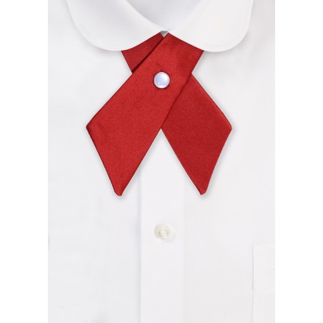 Solid Satin Cross Tie in Sedona