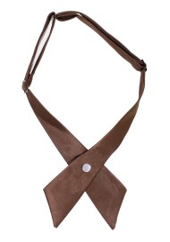Solid Satin Cross Tie in Walnut