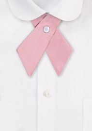 Solid Satin Cross Tie in Ballet