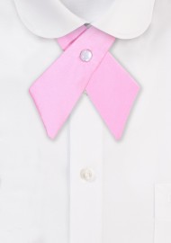 Pink Cross Tie | Bright Pink Ladies Cross Tie