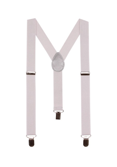 Silver Kids Suspenders