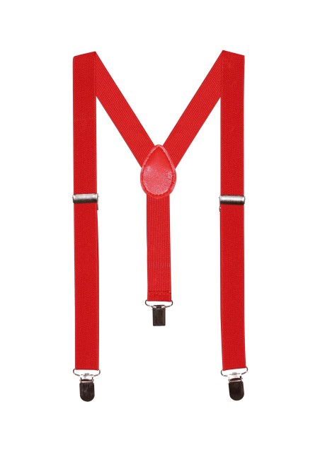 Red Kids Suspenders