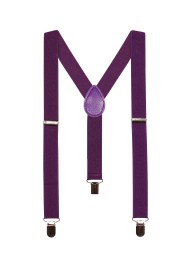 Purple Suspenders for Kids