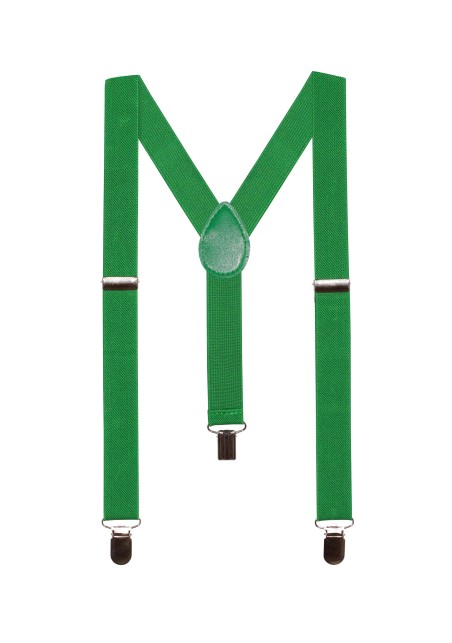 Bright Green Kids Suspenders