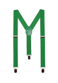 Bright Green Kids Suspenders
