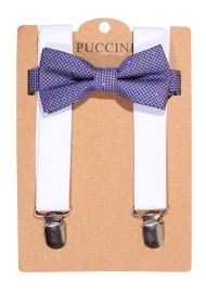 Fun Kids Bowtie and Suspender Set
