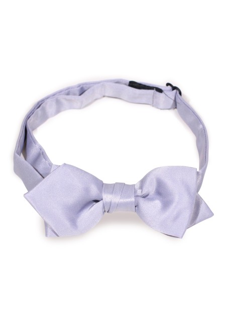 Silver Diamond Cut Bow Tie for Kids