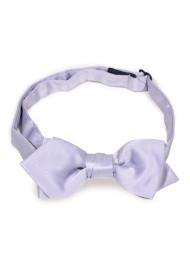Silver Diamond Cut Bow Tie for Kids