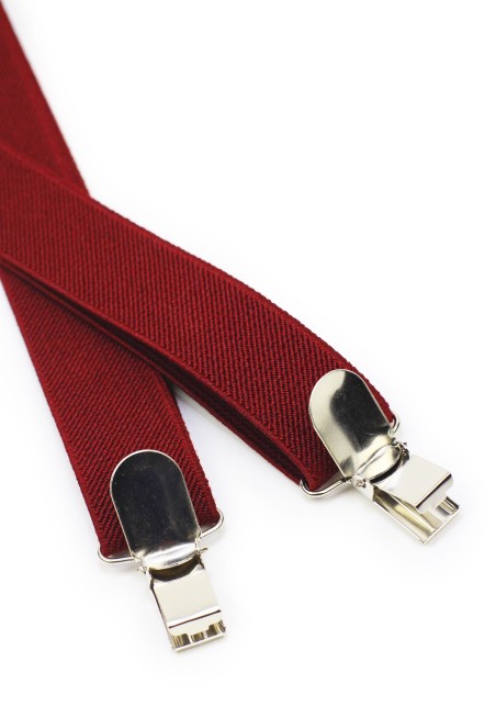 Elastic Kids Suspenders with Metal Clips