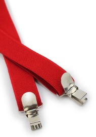 Elastic Kids Suspenders with Metal Clips