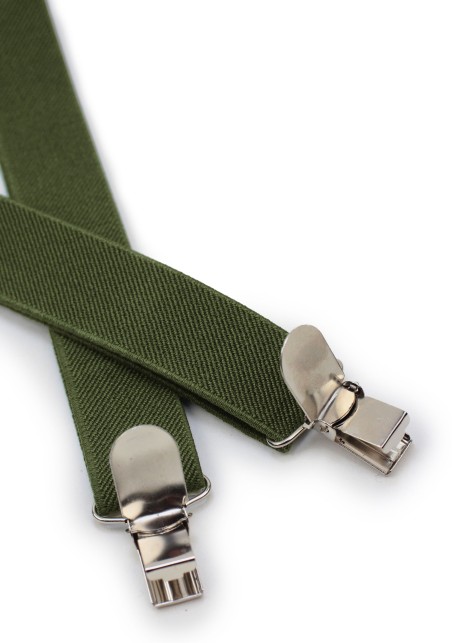 Elastic Kids Suspenders with Metal Clips