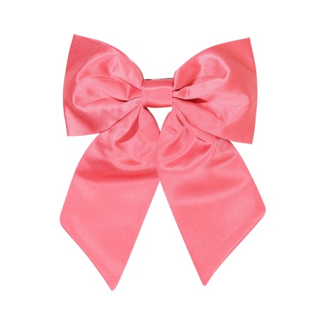 Hair Bow in Parfait Front