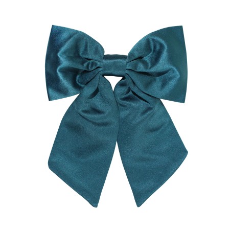 Hair Bow in Gem Front