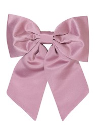 Hair Bow in Quartz Front