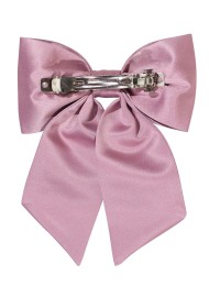 Hair Bow in Quartz Back Clip