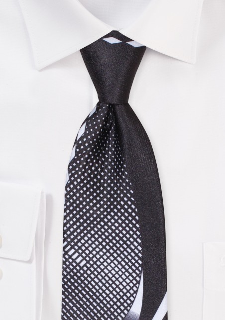 1970s Retro Print Necktie