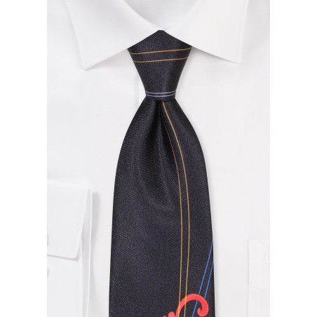 Fashion Forward Floral Tie