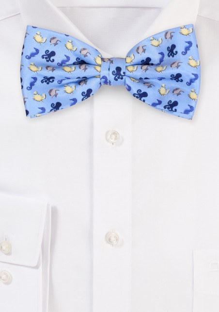 Bow Tie with Sea Creature Design