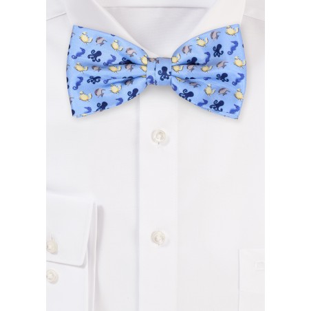 Bow Tie with Sea Creature Design