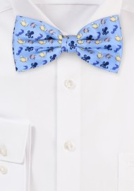 Bow Tie with Sea Creature Design