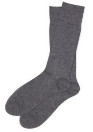 Pin Dot Socks in Dress Gray