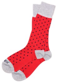 Red Socks with Navy Stars