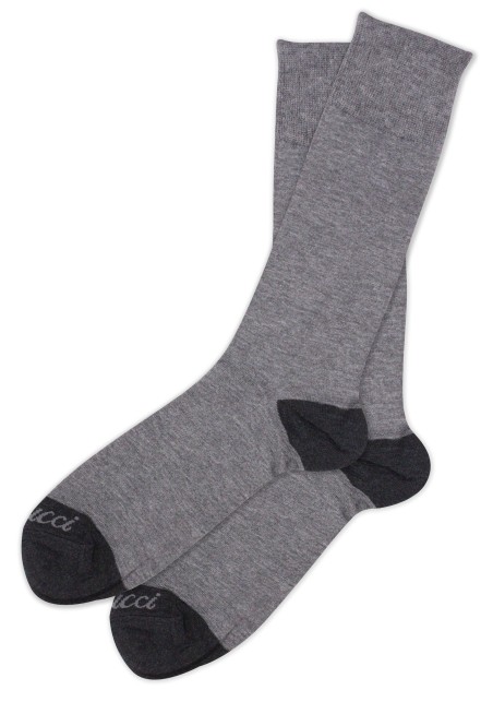 Gray Men's Dress Socks