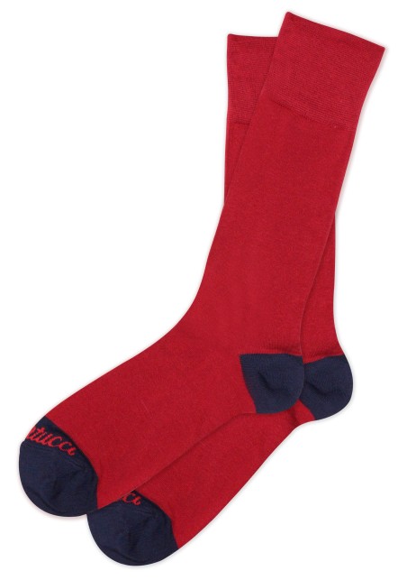 Dark Burgundy Red Dress Socks