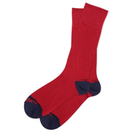 Dark Burgundy Red Dress Socks