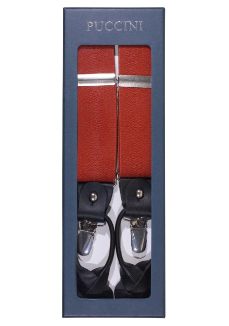 Wine Color Suspenders with Adjustable Elastic Bands