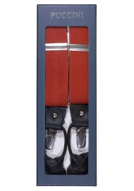 Wine Color Suspenders with Adjustable Elastic Bands