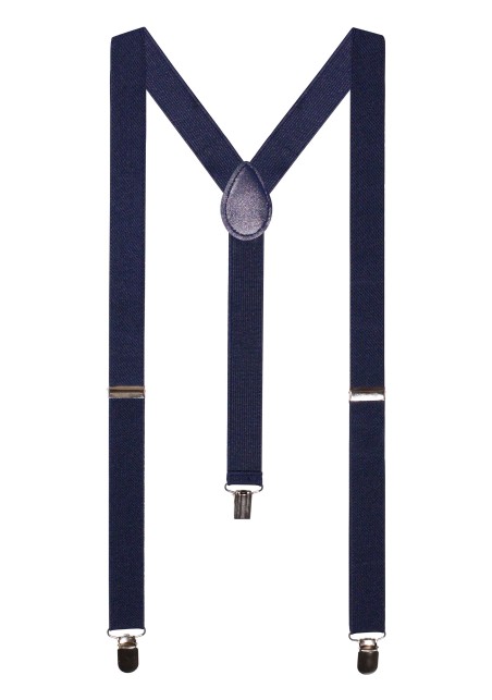 Teal Suspenders in Clip-on style
