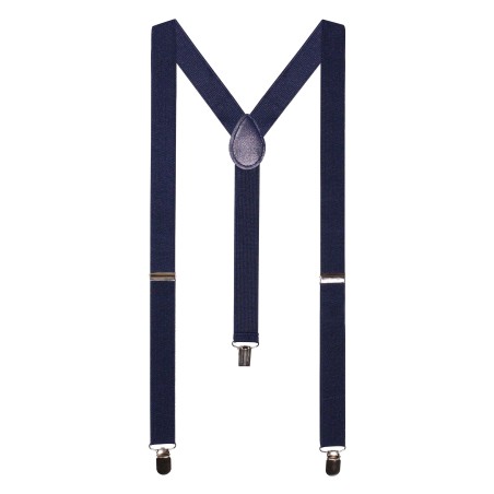 Teal Suspenders in Clip-on style