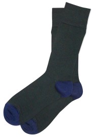 Dress Socks in Dark Hunter Green