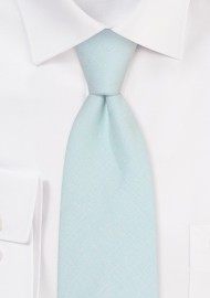 Agave Color Extra Long Linen Mens Tie