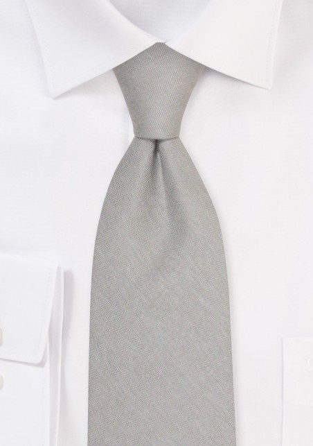 Moss Green Linen Tie in XL