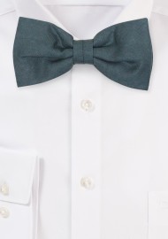 Eucalyptus Green Linen Bowtie
