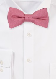 Boys Bow Tie in Vintage Mauve | Vintage Mauve Kids Bowtie in Linen
